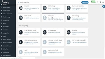 Vídeo tutorial para aprender a activar los servicios de netelip