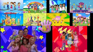 Hi-5 Theme Song Comparasion (All Versions) Resimi