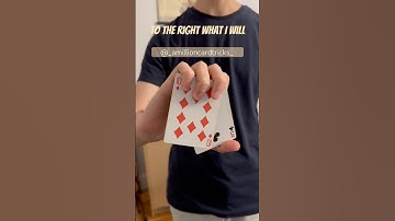 Clipshift Card Control - Tutorial #magic #tricks #tutorial