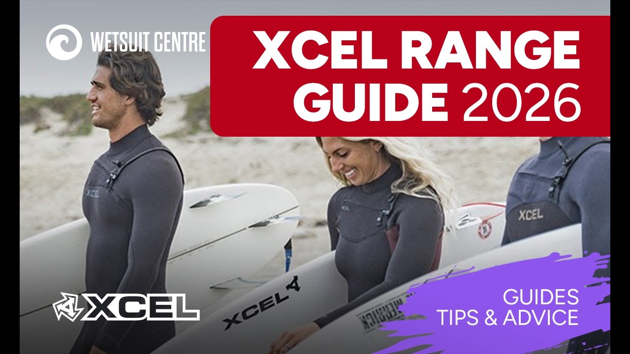 Xcel Drylock 6/5mm Mens Hooded Chest Zip Winter Wetsuit - Black
