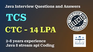 27. TCS Java Interview | Java8, Spring Boot, Microservices, Stream APIs coding Question Answers