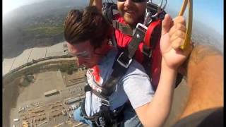 Josh Cook and Sarah Hair Skydiving Proposal