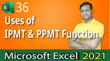 How To Use IPMT & PPMT Function in MS Excel-2021 in Hindi | Tutor Era
