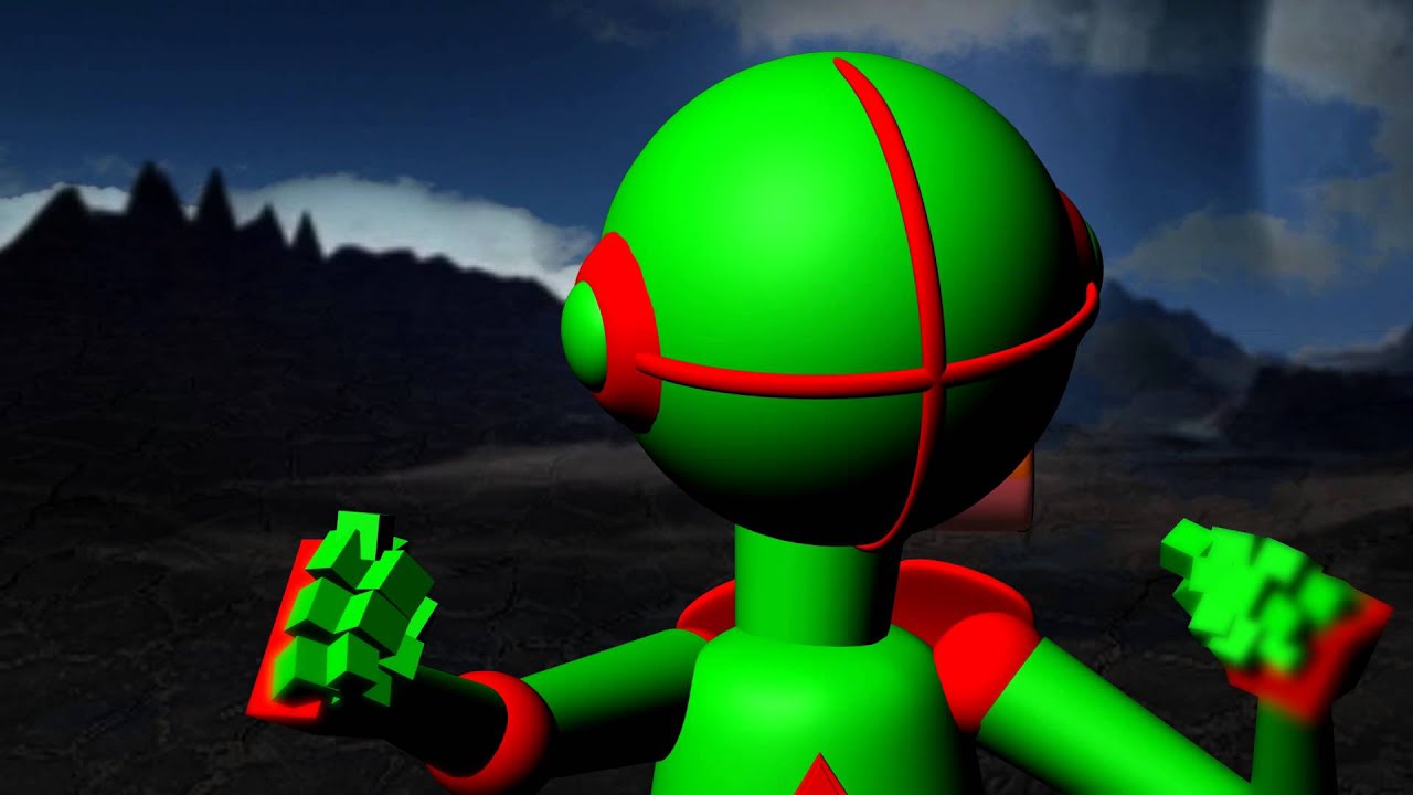 Robot corriendo y saltando YouTube