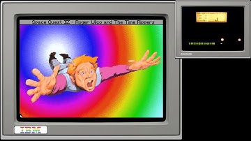 Game (Intro) : Space Quest IV - Roland MT-32  Sound - MiSTer FPGA - ao486 DOS