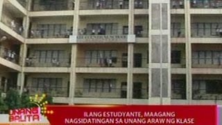 UB: Ilang estudyante ng Cebu City Central Elementary School, maagang nagsidatingan