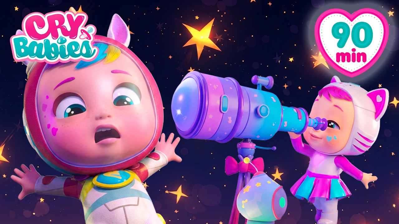Space Mission: Save the Stars! 🚀 Cry Babies Magic Tears | Full Episodes | Kids Cartoons In English