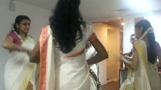 Thiruvathira 2022 Saree Dance