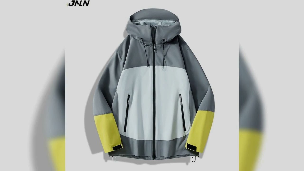 A must-have product! JNLN Unisex Waterproof Softshell Jacket Hiking Camping Climbing Trekking Hood