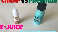 Cheap VS Premium E-liquid Review