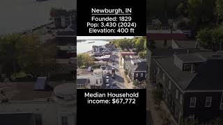 Random US Towns: Newburgh, IN #shorts
