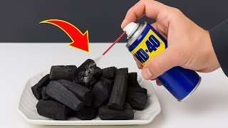 Mix WD40 with charcoal and make dollars😱! Billions of people don't even know this secret!