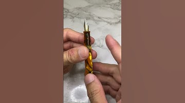 Fountain Pen Revolution Flex Nib Quick Review #shorts