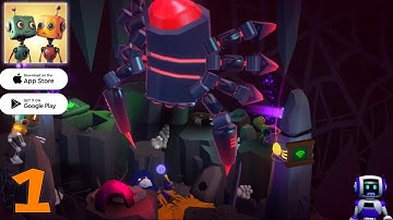 Tiny Robot Portal Escape Gameplay Walkthrough 1 (Android, iOS)