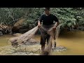 Quăng chài bắt cá suối | tổng hợp những pha quăng chài