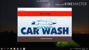 Demo Aplikasi Steam Kendaraan Berbasis Java Netbeans