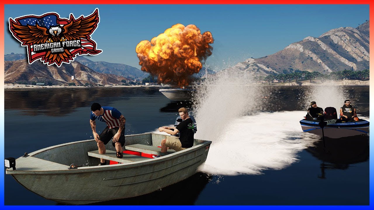 Redneck Rp GTA 5 RP - REDNECKS GO FISHING WITH GRENADES! - AFG - YouTube