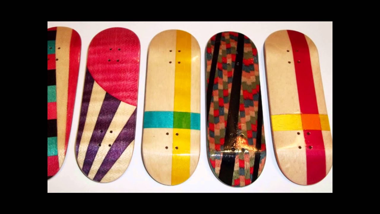 DK Split Ply Fingerboard Decks at 4cfingerboards 4CFB YouTube