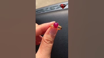 Nhẫn nữ ruby tự nhiên Lục Yên [ HV26121 ] giá 4.300k - 0921400999