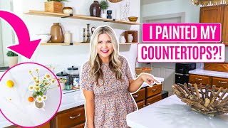 Fixing Ugly Countertops for under $200🤯 Save THOUSANDS!