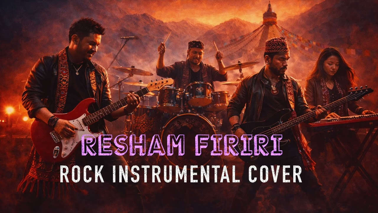 Resham Firiri - Rock Instrumental Cover