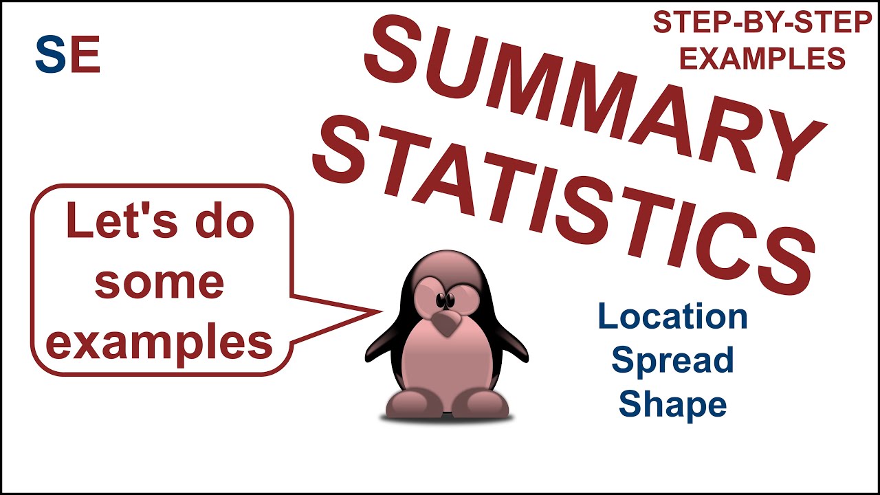 what is a summary in statistics