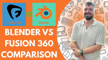 🧩 Blender vs Fusion 360 Comparison | Which is Better for 3D Printing? (2025)