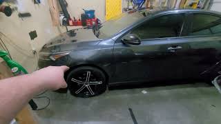 got my dream rims mounted on my 2022 kia forte gt Kia Forte Gt Wheels