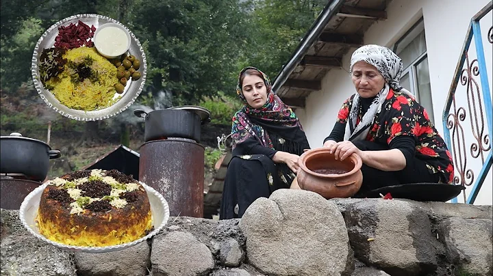 Tahchin! IRANIAN Most Popular Dish! Cooked by Gran...