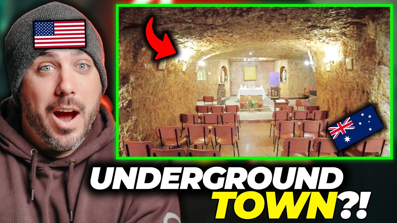 American Reacts to Living Underground in Australia's Outback
