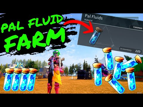 How To PAL FLUID FARM for 1000s of PAL FLUID in PALWORLD!!! Palworld Tips and Tricks!