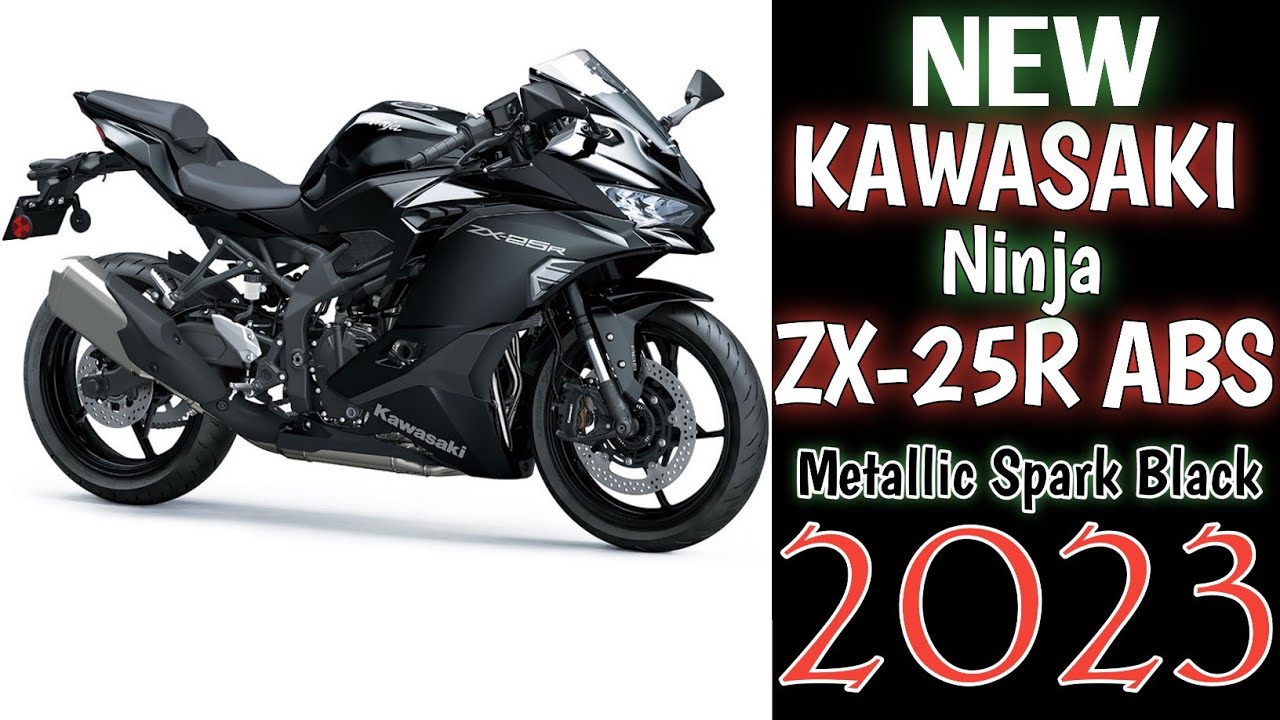 【R&B】Indonesia 2023 Kawasaki Ninja ZX 25R ABS Indonesia Metallic Spark Black
