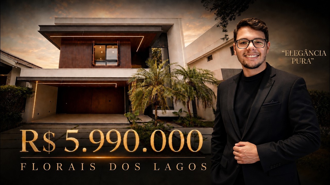 Capa do tour em vídeo · Sobrado Florais Dos Lagos