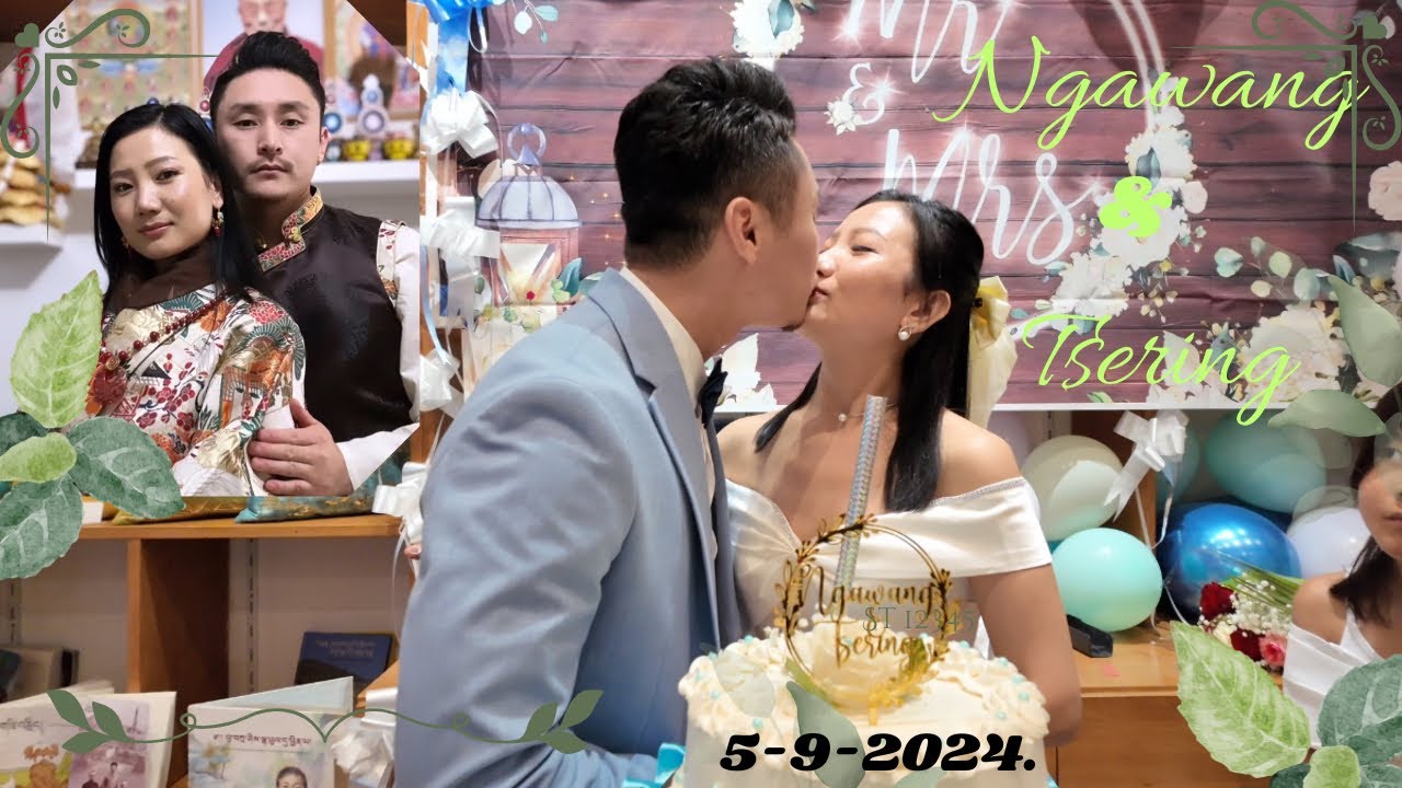 Ngawang weds Tsering #tibetanwedding #paris #tibetanvlogger