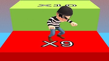 ✅Thief and Run 3D Max LEVEL 🌈🌆 Gameplay All Levels Walkthrough iOS, Android New Game