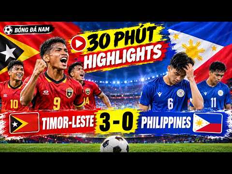 30 Minutes: Timor Leste 3-0 Philippines
