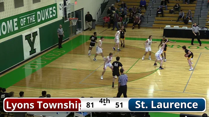 St. Laurence Vs. Lyons Township Jack Tosh Holiday ...