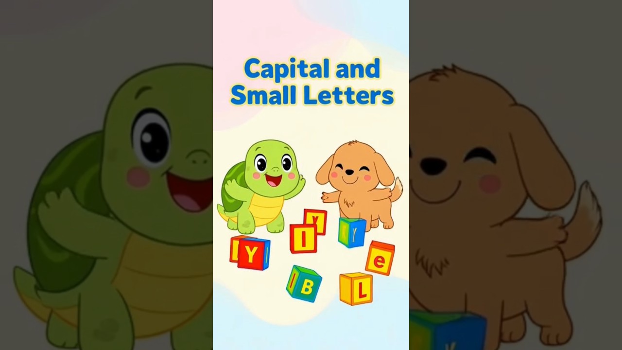 Learn Capital and Small Letter B b | ABC for Kids