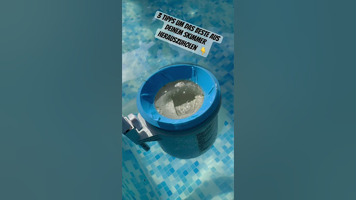 🎯 3 einfache Skimmer-Hacks für kristallklares Poolwasser! 💦 #shorts #pool