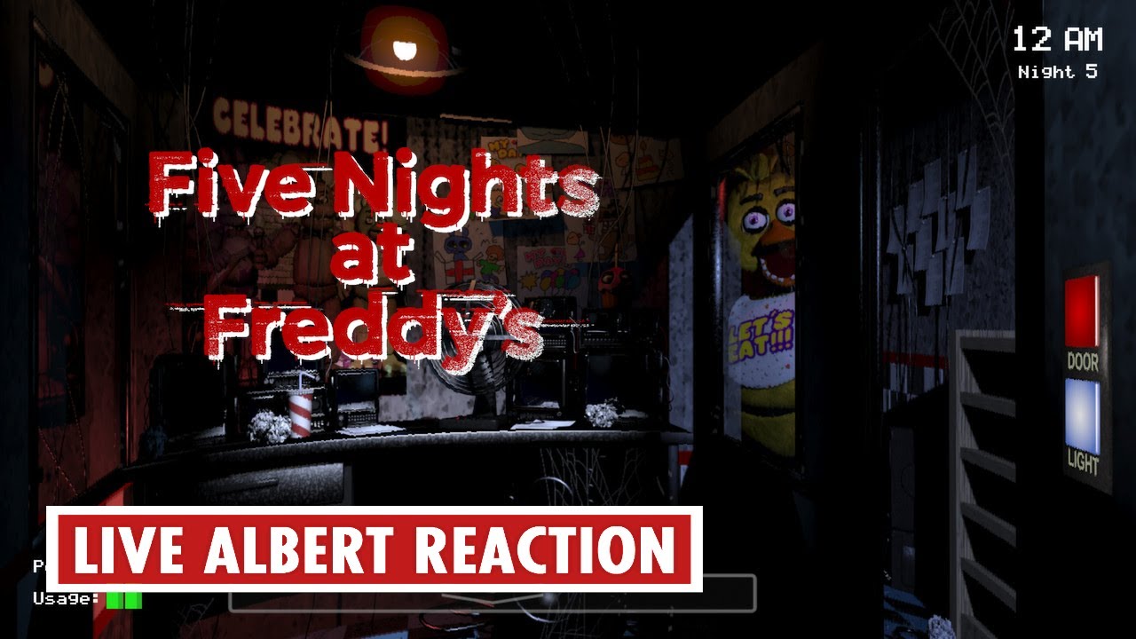É Possível ZERAR Five Night At Freddy's Em uma Noite? | Primeira Vez Jogando