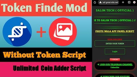 Photo Wala App Token Finde Mod !! Photo Wala App Coin Adder Script !! Photo Wala App !!  Photo Wala