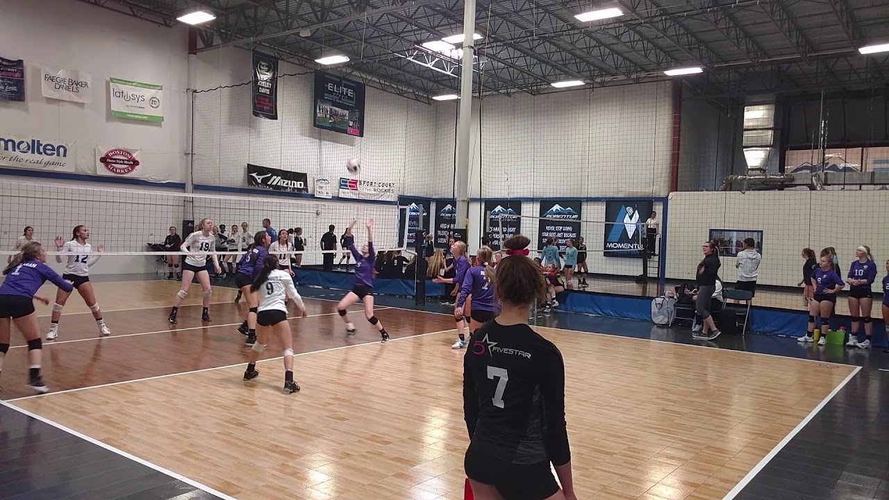 Club One 15 Gold Volleyball - Power 5 #peyton #kady #tabor - YouTube