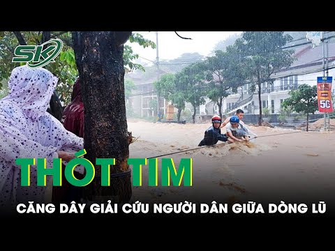 Video Thót Tim Cảnh Căng Dây Giải Cứu Người Đàn Ông Giữa... - youtube