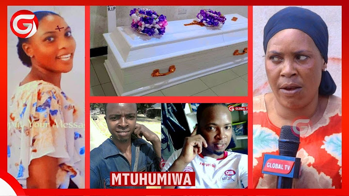 MTUHUMIWA ALIYEMUUA X-WAKE MWANACHUO kwa KUMCHOMA VISU 3 ANADUNDA MTAANI - MAMA AFICHUA MAZITO...
