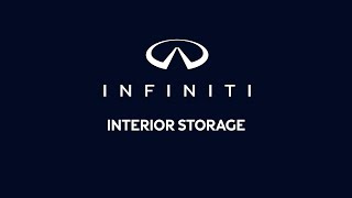 2026 INFINITI QX80 - Interior Storage