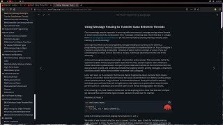 The Rust Programming Language, Ch 16 β 02 Message Passing Between Threads