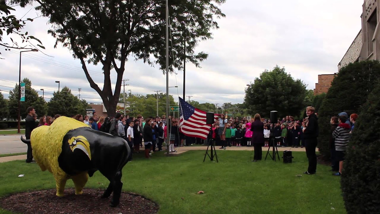 St Mary School Buffalo Grove - 200th Anniversary of National Anthem