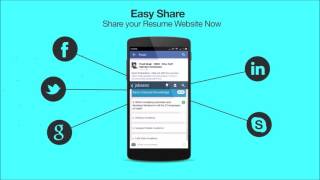 myResume - the easy CV Builder screenshot 5