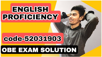 Q6(A+B)|English fluency| sol obe exam solution| code-52031902| English fluency sol obe exam solution