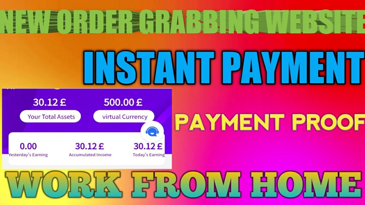 (Experied)New Order grabbing website|Grab Earn Money instant payment with Payment proof|paytm proof|